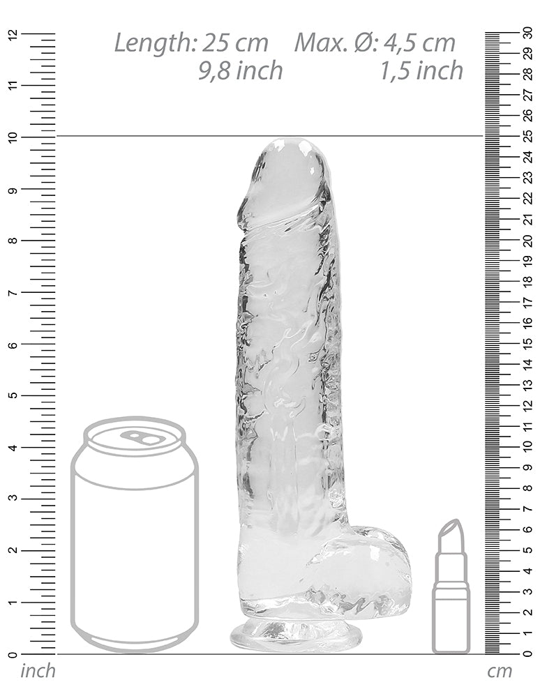 Gode Crystal Clear Transparent 19 x 4.5cm
