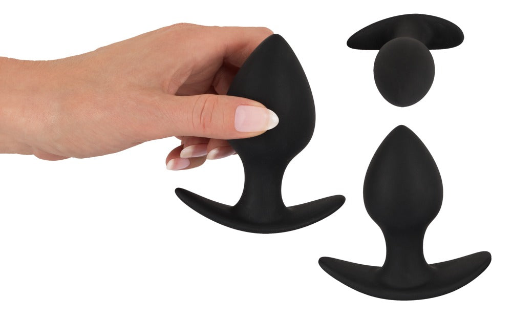 Lot de 3 plugs lestés Trainer Weight Noirs