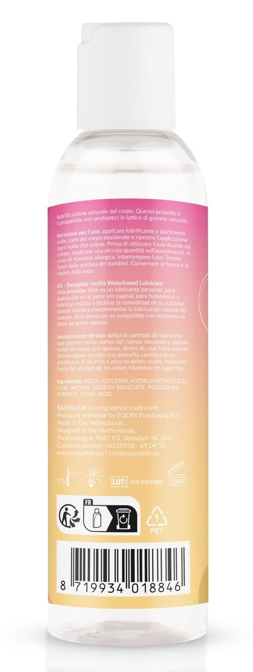 Lubrifiant Arôme Vanille Easyglide 150mL