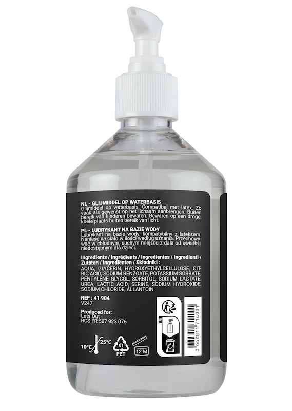 Lubrifiant à base d'eau Sensualube Anal 500ml